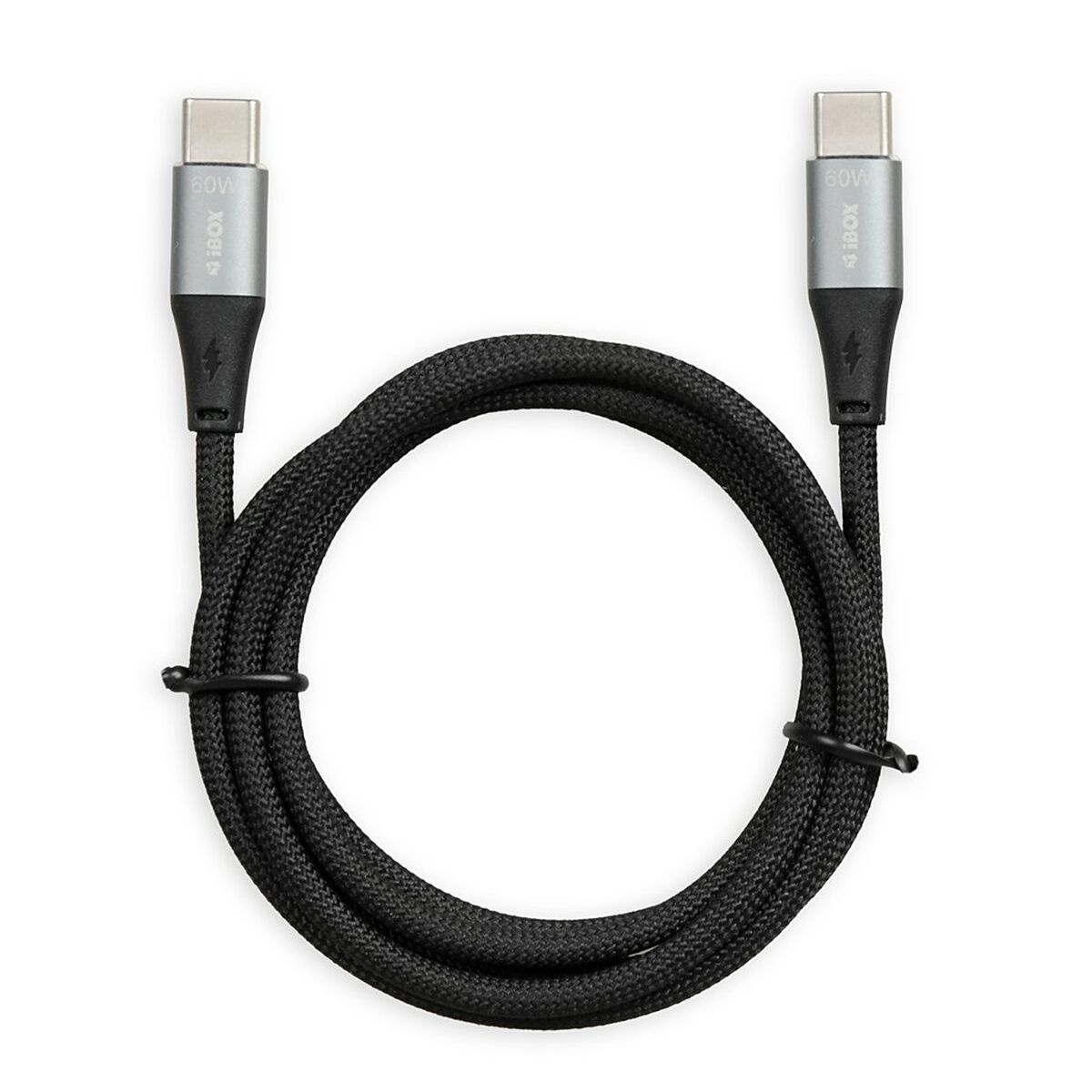 Kabel USB C Ibox IKUTC1B Črna 1 m